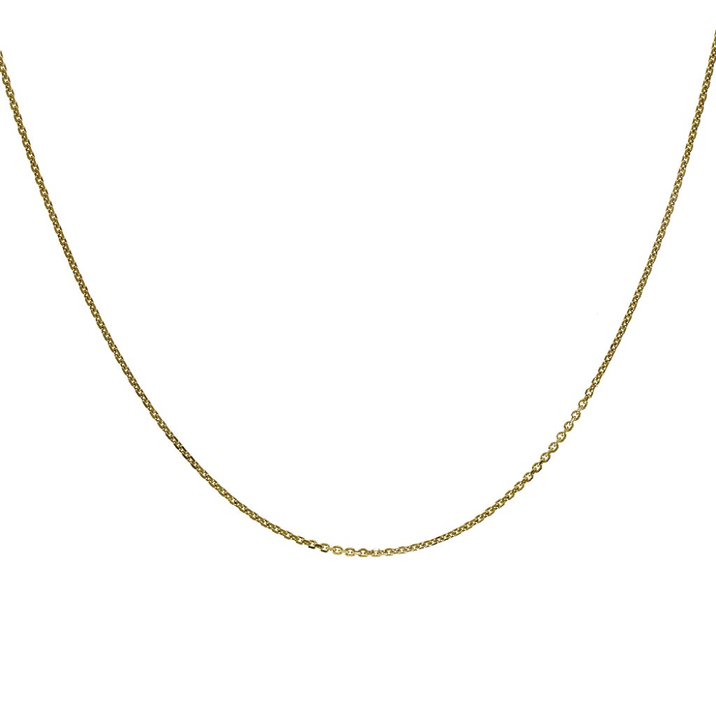 Gold Over Sterling Silver 18 Cable Link Chain 30$